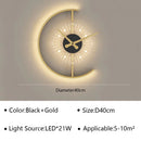 Modern LED Wall Lamp for Bedroom Bedside Living Room Entryway Wall Clock Art Sconce Indoor Home Decoratioan Light Fixture Luster