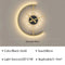 Modern LED Wall Lamp for Bedroom Bedside Living Room Entryway Wall Clock Art Sconce Indoor Home Decoratioan Light Fixture Luster