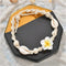 Bohemia Conch Beads Braiding Anklets Cute Little Daisy Flower Foot Chain for Women Girls Summer Beach Charm Bracelet Accessories