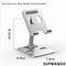 Universal Aluminum Alloy Portable Tablet Holder Mount for Ipad Adjustable Flexible Folding Lazy Desktop Live Mobile Phone Stand