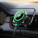 Magnetic Car Phone Holder 15W Fast Wireless Charging Car Charger Phone Mount Air Vent Car Holder Mount for Iphone 16-12
