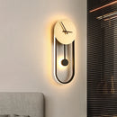Modern LED Wall Lamp for Bedroom Bedside Living Room Entryway Wall Clock Art Sconce Indoor Home Decoratioan Light Fixture Luster