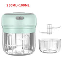250Ml Electric Garlic Chopper Meat Grinder Garlic Masher Machine Sturdy Durable Crushed Ginger Vegetable Crusher Kitchen Tool