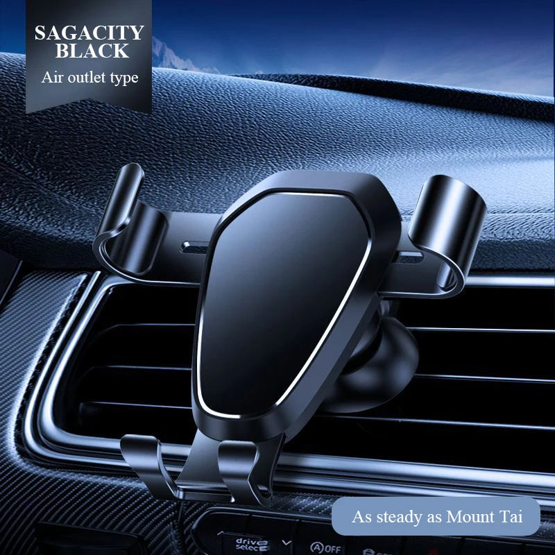Car Phone Holder High Quality Air Vent Car Mount Universal Alloy Phone Support Car Stand Phone Accessories New