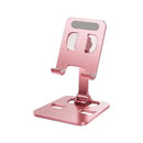 Universal Aluminum Alloy Portable Tablet Holder Mount for Ipad Adjustable Flexible Folding Lazy Desktop Live Mobile Phone Stand