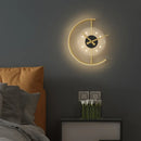 Modern LED Wall Lamp for Bedroom Bedside Living Room Entryway Wall Clock Art Sconce Indoor Home Decoratioan Light Fixture Luster